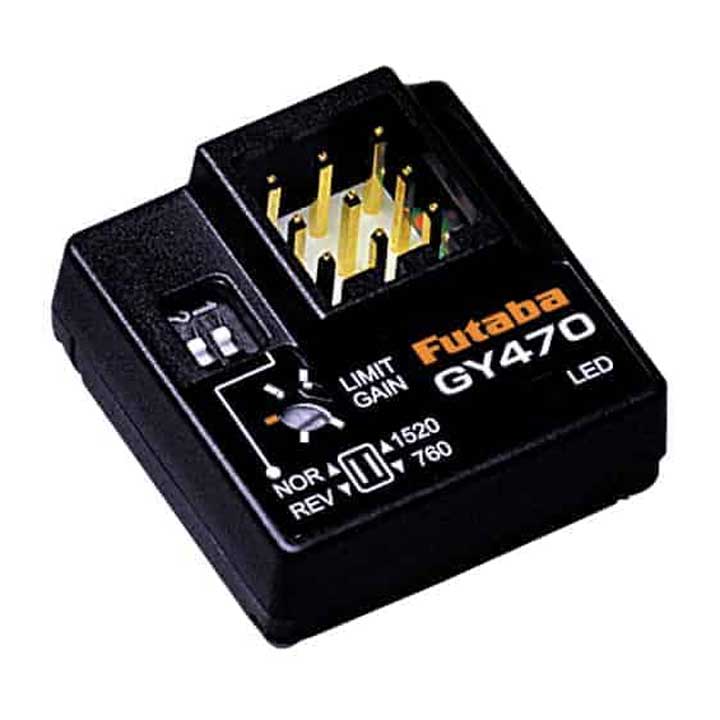 Close up of Futaba GV470